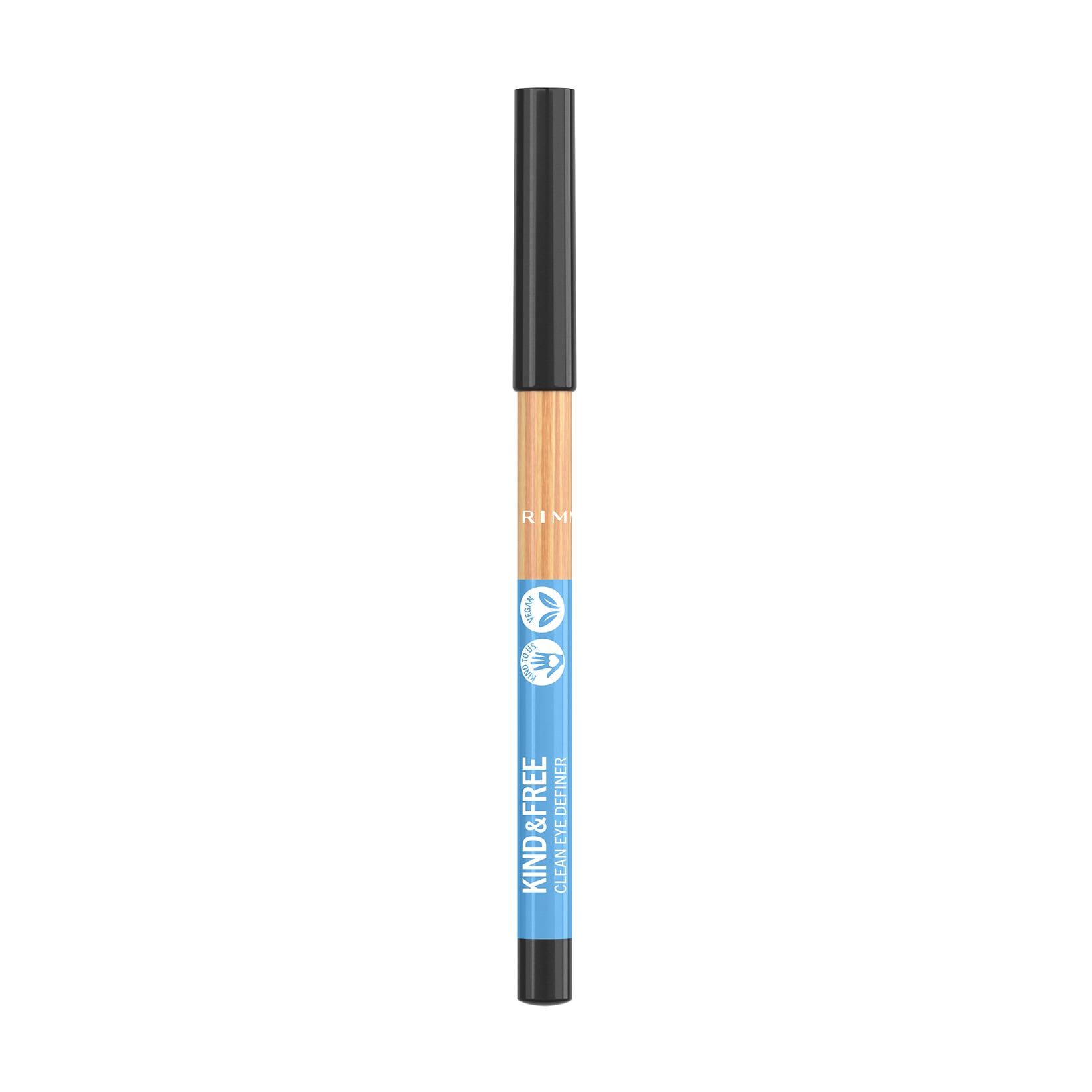Олівець для очей Rimmel Kind &amp; Free Clean Eye Definer Pencil, 001 Pitch, 1.1 г