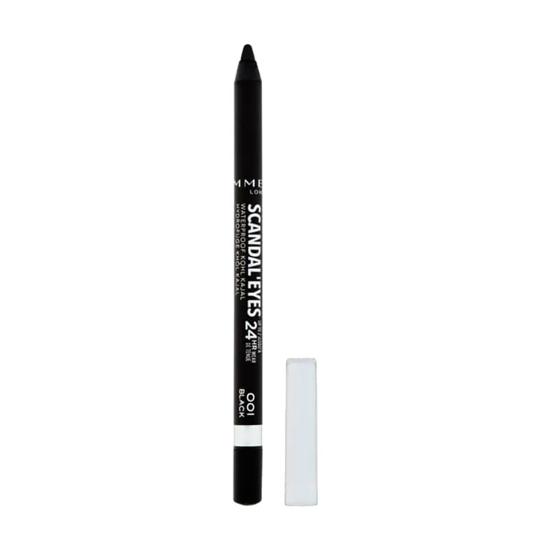 Олівець для очей водостійкий Rimmel Scandal Eyes 24 HR Waterproof Kohl Kajal Eyeliner 001 Black, 1.3 г
