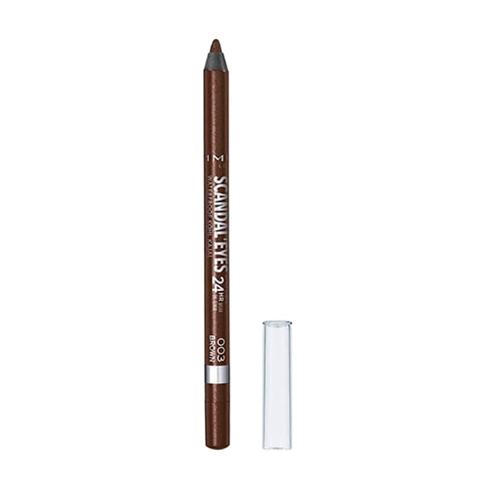 Олівець для очей водостійкий Rimmel Scandal Eyes 24 HR Waterproof Kohl Kajal Eyeliner 003 Brown, 1.3 г